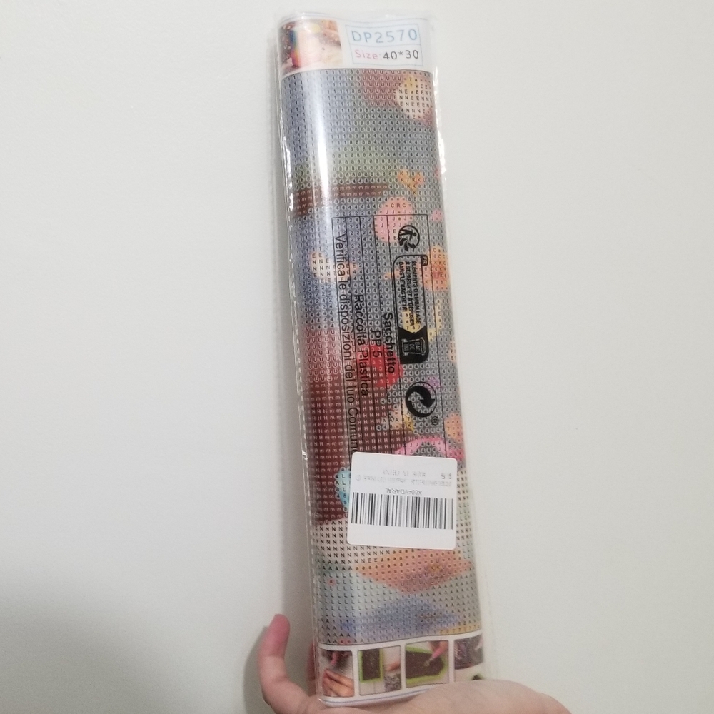 "E" diamond painting kit - Picture 3 of 3